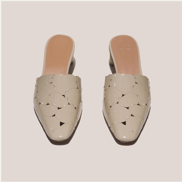 LOQ BEIGE LEATHER MULES | 39 - Picture 2 of 11